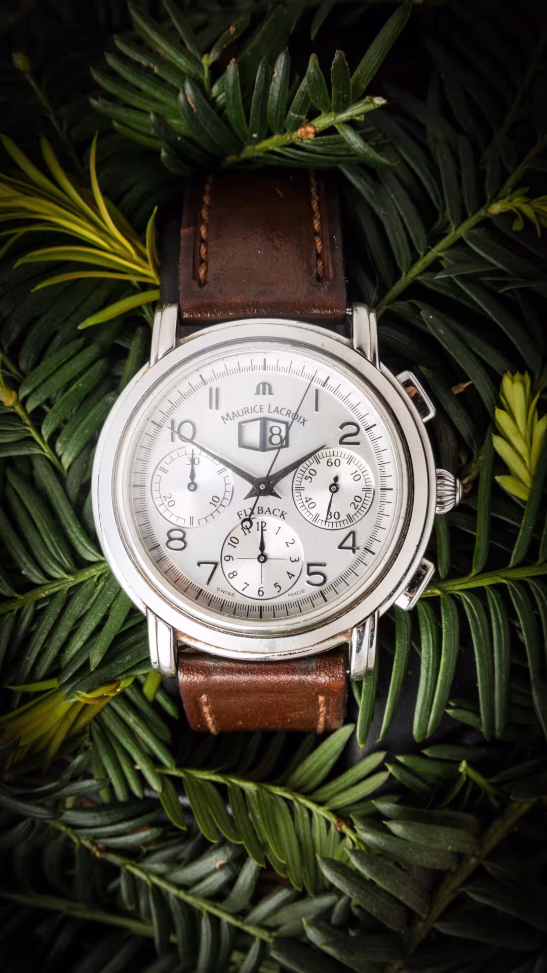 Foto van een horloge